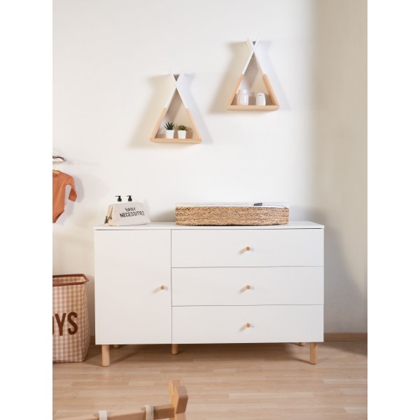 Childhome Wonder White - Commode