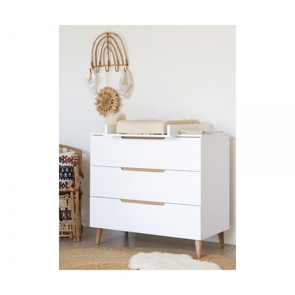 Pericles Boho Wit -  Commode met extensie