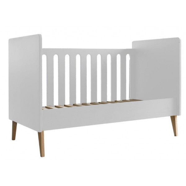 Pericles Style White Bed-bank 70x140cm