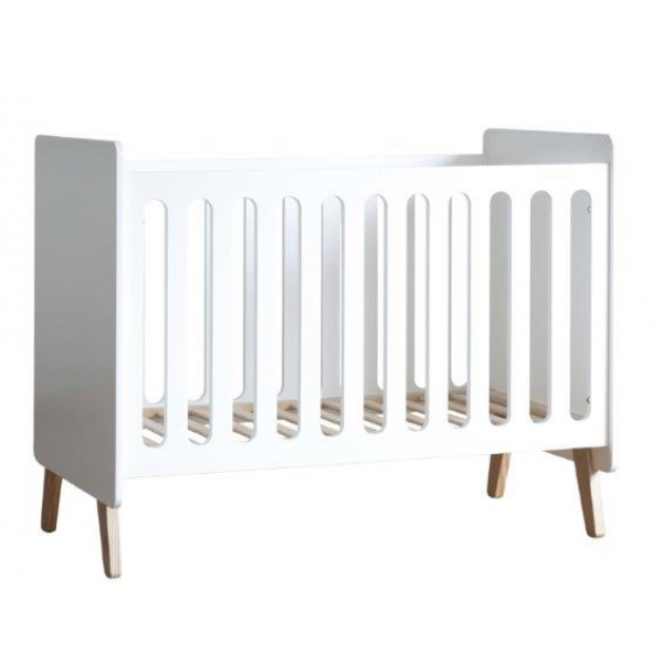 Pericles Style White Bed-bank 70x140cm