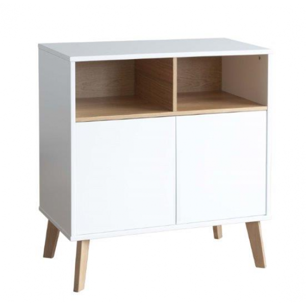 Pericles Style White Commode met verlengstuk
