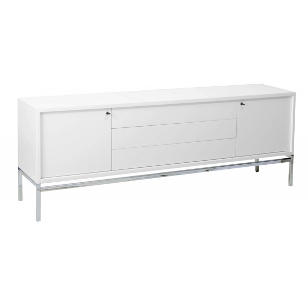 Quax Dressoir Stretto Wit Chrome 