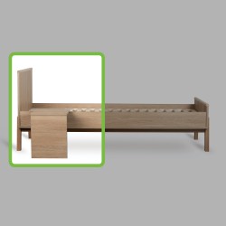 Quax Ashi Honey Ash Ombouwkit tot 70x170cm