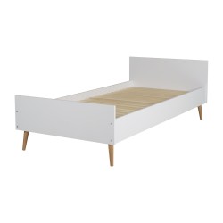Quax Cocoon/Flow Bed 90x200 cm - Ice White