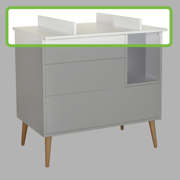 Quax Cocoon Extensie voor Commode - Ice White