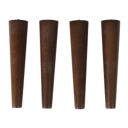 Quax Cocoon Set 4 Poten - Walnut