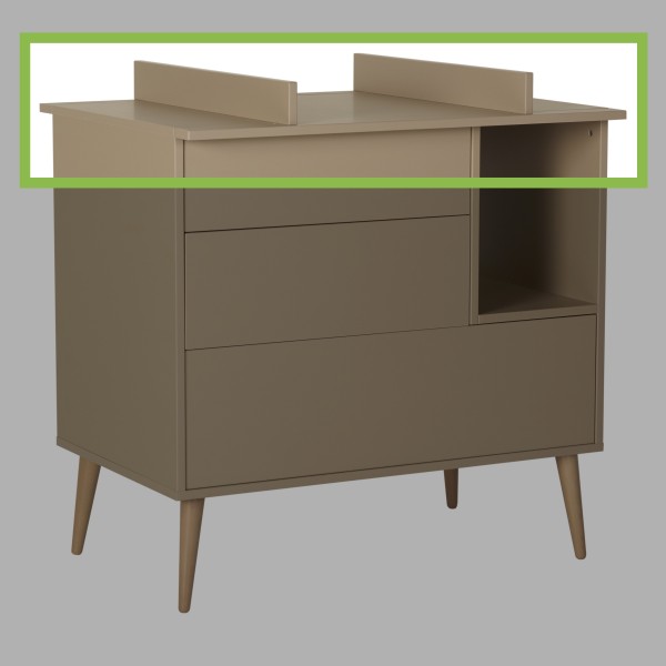 Quax Cocoon Extensie voor Commode  - Latte