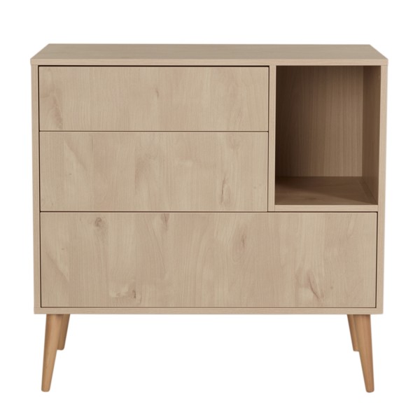 Quax Cocoon Commode - Natural Oak