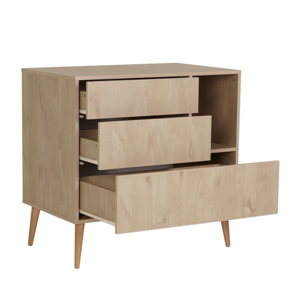 Quax Cocoon Commode - Natural Oak