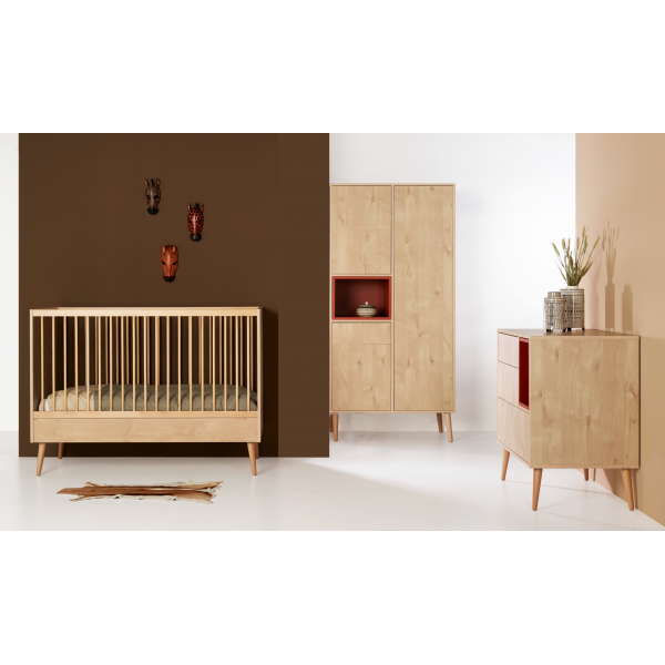 Quax Cocoon Natural Oak - Volledige Babykamer - QC 
