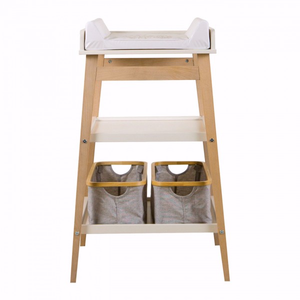 Quax Luiertafel Hip Clay-Naturel