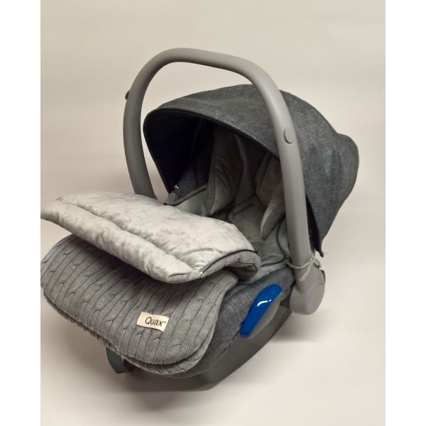 Quax Engelnestje voor autostoel groep 0 - Grijs