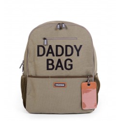 Childhome Daddy Bag Verzorgingsrugzak - Canvas - Kaki