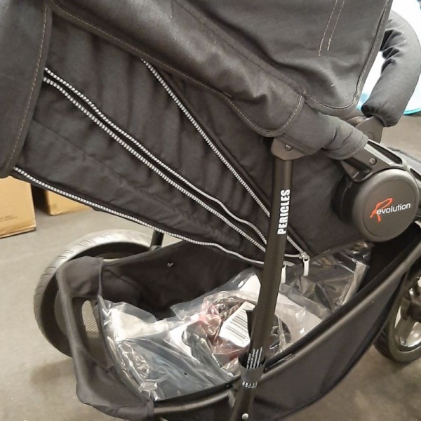 Pericles Wandelwagen 2in1 - Revolution Blues - Jeans Black