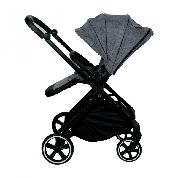 Quax Yuka Kinderwagen 2in1- Dark Grey