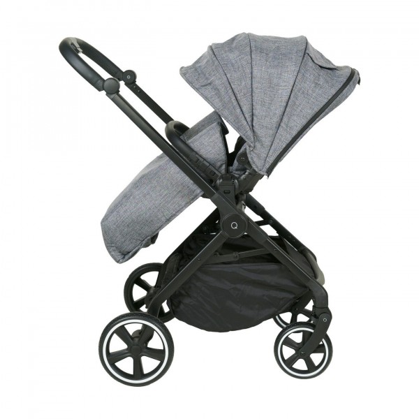 Quax Yuka Kinderwagen 2in1- Dark Grey
