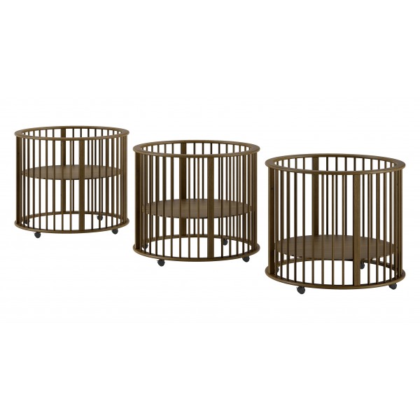 Jaxx DINO Rond Babypark Ø 90 cm - Walnut Jaxx DINO Rond Babypark Ø 90 cm - Walnut
