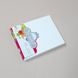 Hoeslaken voor park - jersey - wit