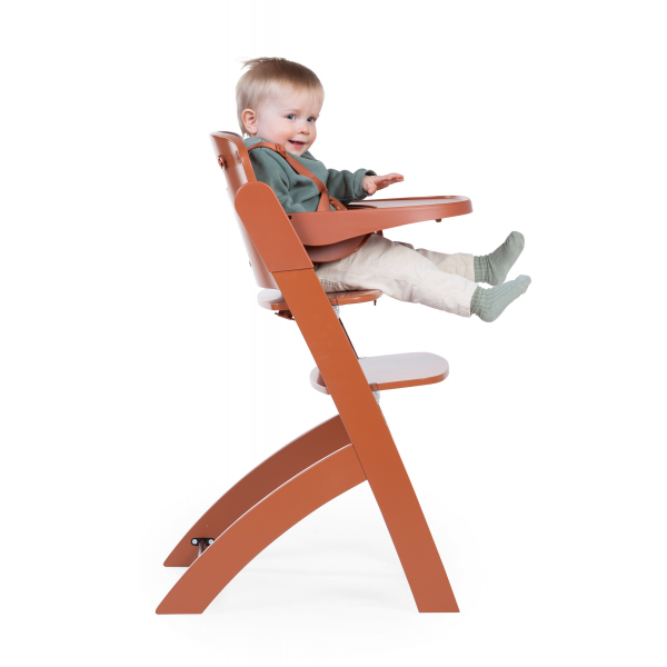 Childhome Evosit Meegroeistoel + Eettablet - Roest Childhome Evosit Meegroeistoel + Eettablet - Roest