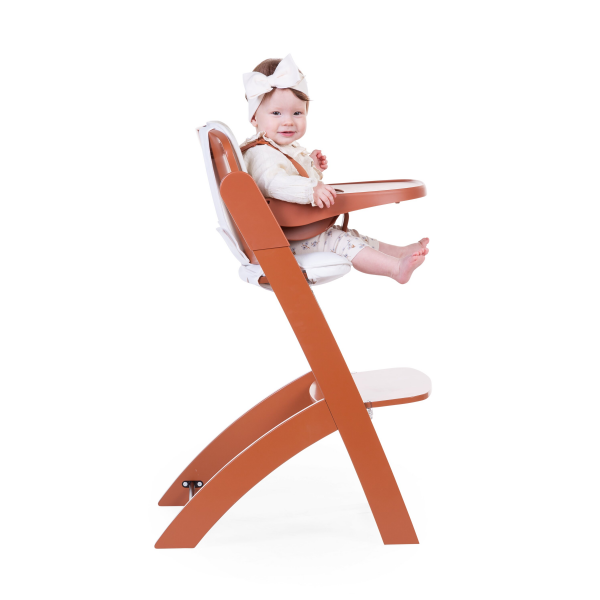 Childhome Evosit Meegroeistoel + Eettablet - Roest Childhome Evosit Meegroeistoel + Eettablet - Roest