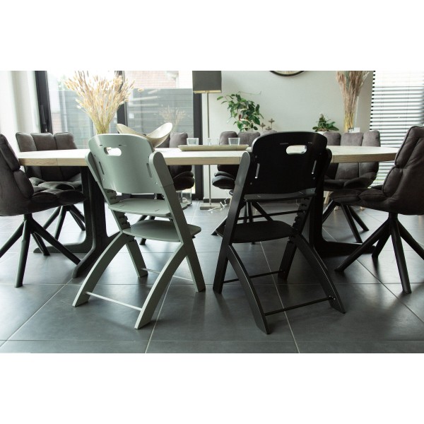 Childhome Evosit Meegroeistoel + Eettablet - Zwart Childhome Evosit Meegroeistoel + Eettablet - Zwart