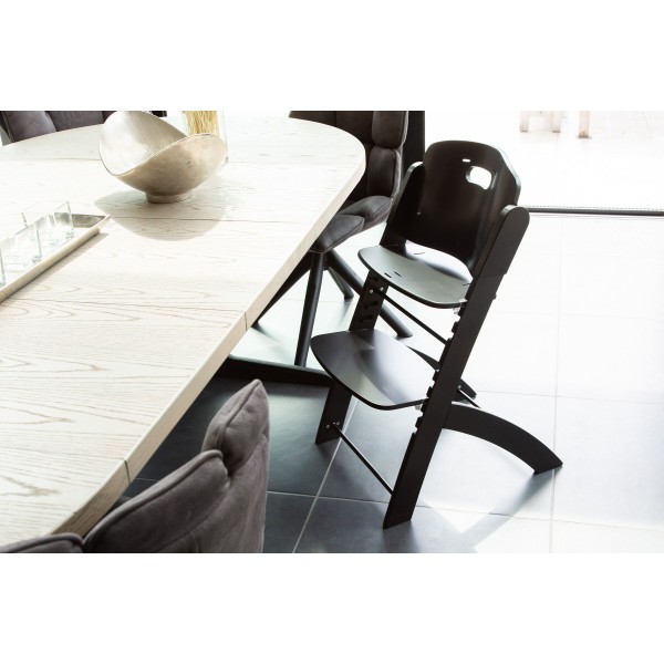 Childhome Evosit Meegroeistoel + Eettablet - Zwart Childhome Evosit Meegroeistoel + Eettablet - Zwart