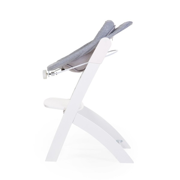 Childhome Newborn Evosit Wit - Jersey Grijs