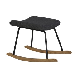 Quax Hocker voor rocking adult chair de luxe - black