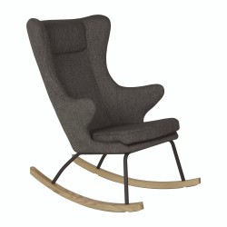 Quax rocking adult chair de luxe - black