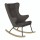 Quax rocking adult chair de luxe - black