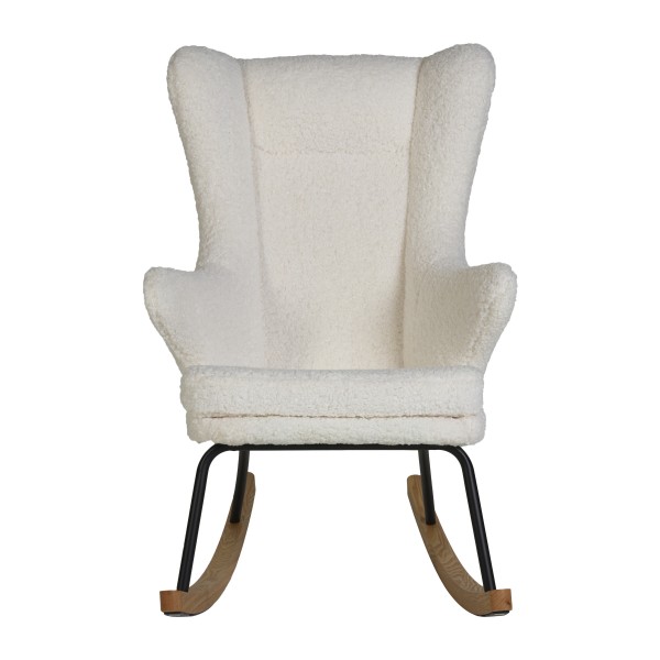 Quax rocking adult chair de luxe - Limited (Teddy White)