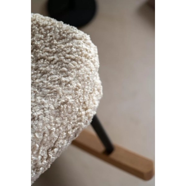 Quax rocking adult chair de luxe - Sheep (Teddy Ecru)