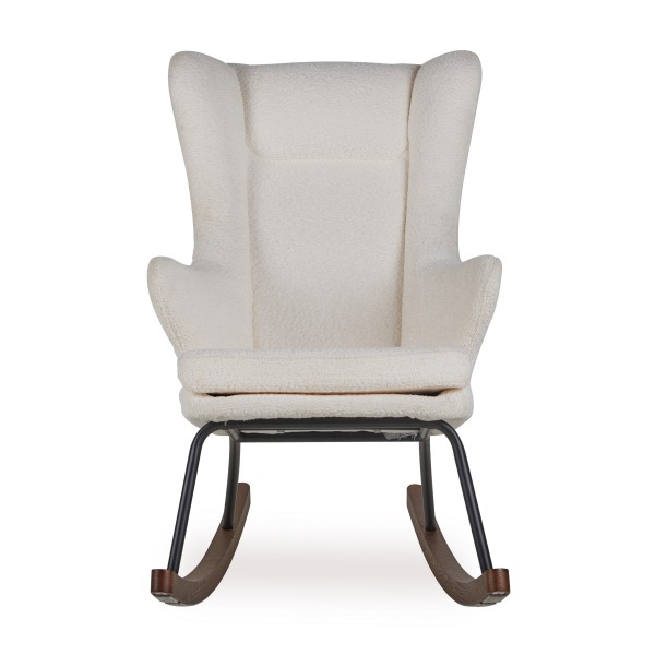 Quax rocking adult chair de luxe - Cream (Bouclé - Off White)