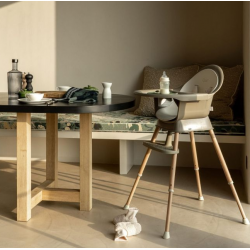 Quax - Verstelbare kinderstoel Ultimo 3 in 1 - Thym/Natural