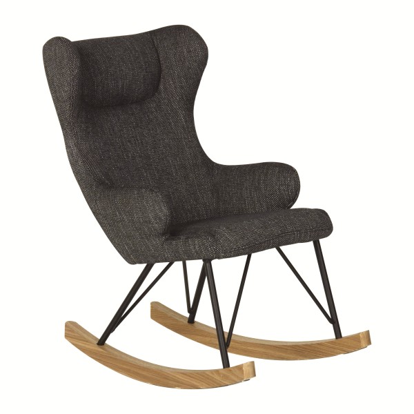 Quax Rocking Kids Chair De Luxe - Black