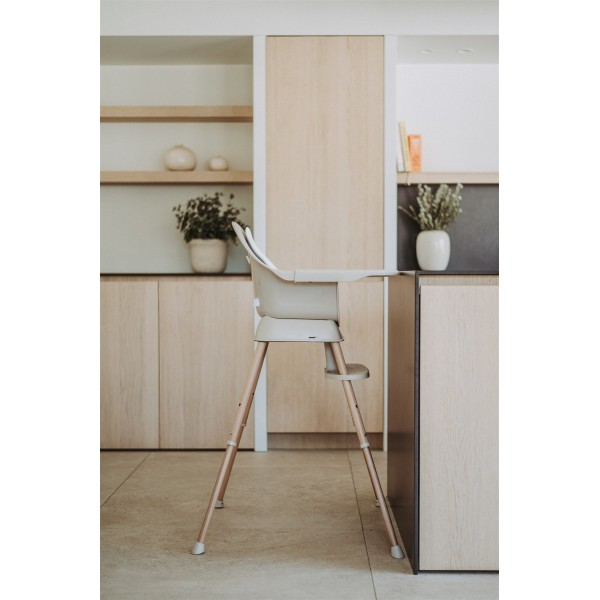 Quax - Verstelbare kinderstoel Ultimo 3 in 1 - Clay/Natural