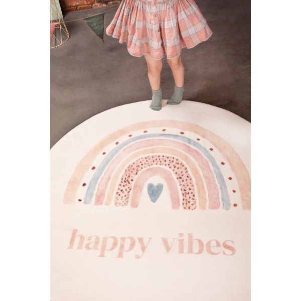 Little Gem Cozy Speeltapijt  Happy Vibes - Ø 120 cm