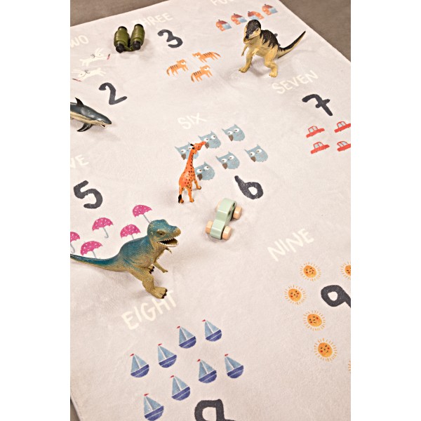 Little Gem Cozy Speeltapijt  Numbers - 125x165 cm