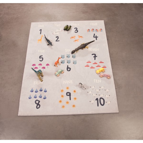 Little Gem Cozy Speeltapijt  Numbers - 125x165 cm